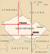 Mapa CR