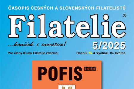 Nové číslo časopisu Filatelie 5/2025