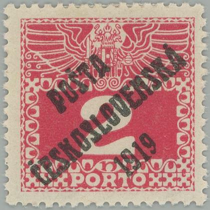 Rare stamps of Czechoslovakia in Auction 80