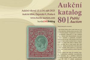 ZÁŘIJOVÁ SÁLOVÁ AUKCE 80 SPUŠTĚNA