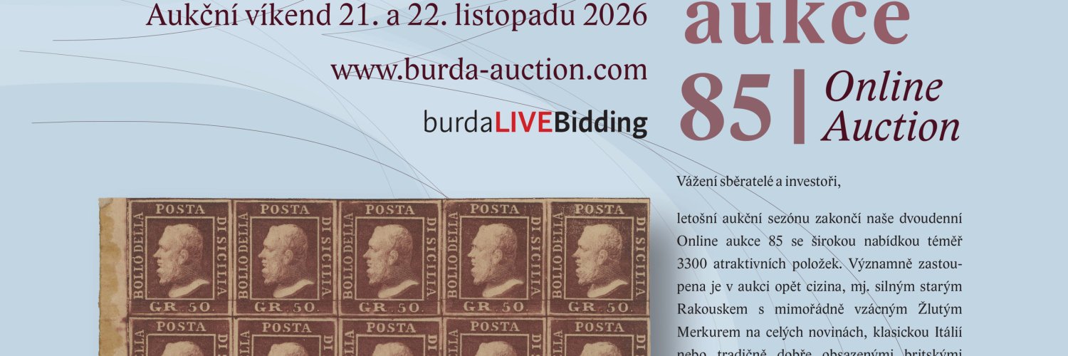 LISTOPADOVÁ ONLINE AUKCE 85 SPUŠTĚNA