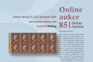 LISTOPADOVÁ ONLINE AUKCE 85 SPUŠTĚNA