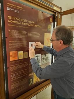 Momentka z instalace exponátu | 